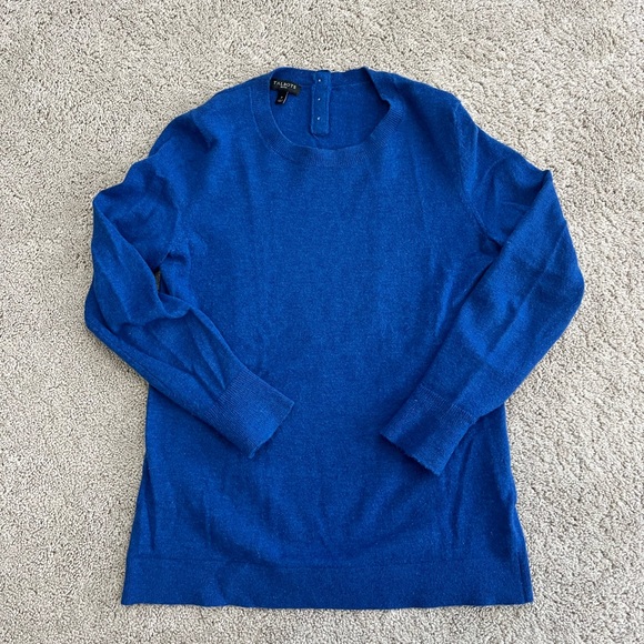 Talbots Sweaters - Talbots Vibrant Blue Crewneck Sweater